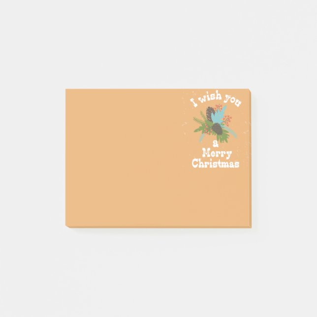 Bloco Post-it Feliz Natal Decor (Frente)