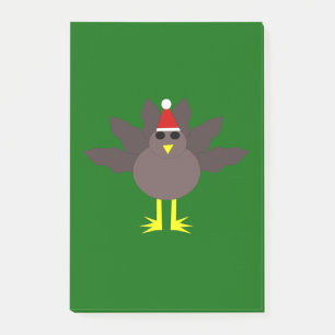 Bloco Post-it Feliz Natal Turquia Posta suas notas