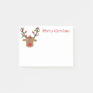Bloco Post-it Feriado Cargo--Nota-Rudolph
