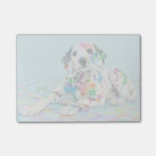 Bloco Post-it Filhote de cachorro Dalmatian