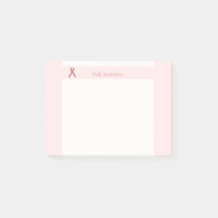 Bloco Post-it Fita Padrão Rosa de Kenneth Yoncich