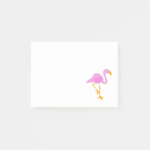Bloco Post-it Flamingo cor-de-rosa