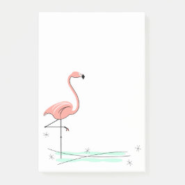 Bloco Post-it Flamingo Ocean vertical