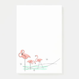 Bloco Post-it Flamingos Ocean Trio