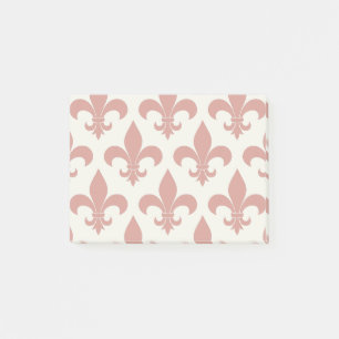 Bloco Post-it Fleur de lis French Red