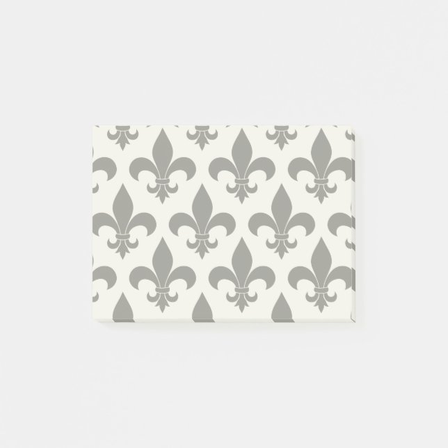 Bloco Post-it Fleur de lis Pattern Classic (Frente)