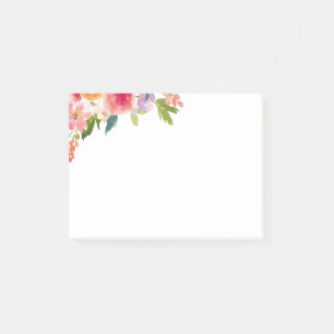 Bloco Post-it Floral