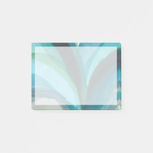 Bloco Post-it Folha azul grande mim