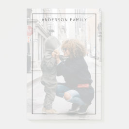 Bloco Post-it Foto de família