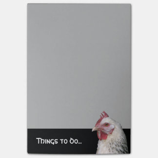 Bloco Post-it Frango branco