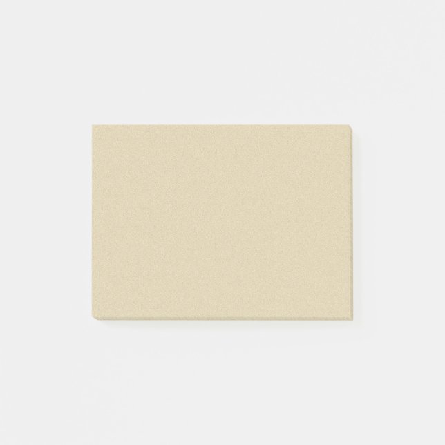 Bloco Post-it Fundo de Areia Natural Suave (Frente)