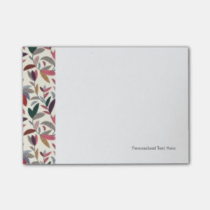 Bloco Post-it Fundo floral 2