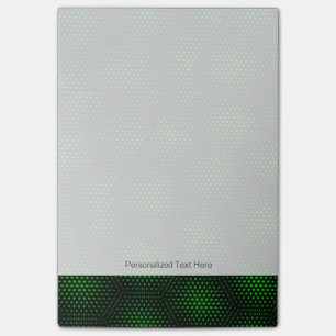 Bloco Post-it Fundo verde abstrato