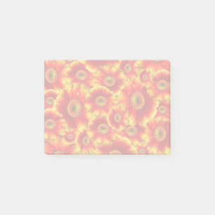 Bloco Post-it Gerbera Daisies brilhante