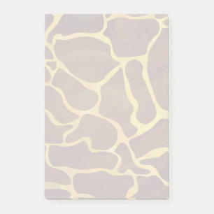 Bloco Post-it Giraffe Brown e Impressão Amarelo