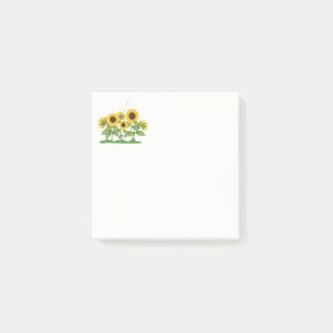 Bloco Post-it Girassóis - Posta-it-Notes