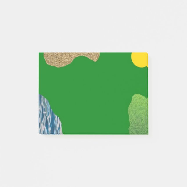 Bloco Post-it Golf temido 3x4 poste suas notas (Frente)