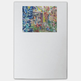 Bloco Post-it Grandes post-it lindos da pintura de casa da