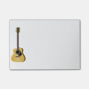 Bloco Post-it Guitarra acústica