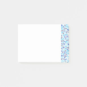 Bloco Post-it Hebraico