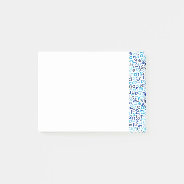 Bloco Post-it Hebraico (Frente)