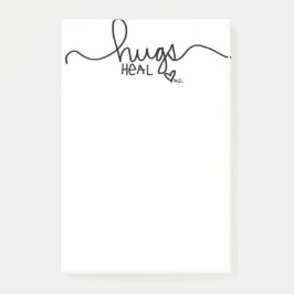 Bloco Post-it Hugs Heal Posta-It Notes