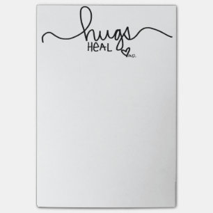 Bloco Post-it Hugs Heal Posta-It Notes