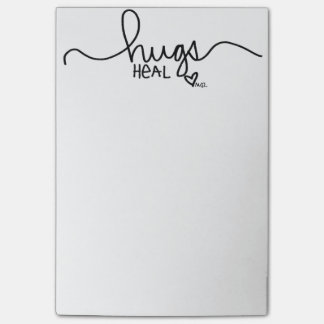 Bloco Post-it Hugs Heal Posta-It Notes