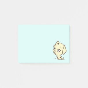 Bloco Post-it Ilustração de Cachorro Cachorro Cachorro