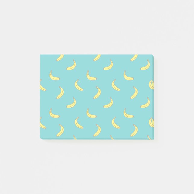 Bloco Post-it Impressão de Banana (Frente)