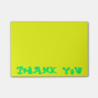 Bloco Post-it It® Klebezettel Thank you