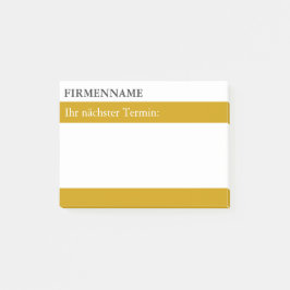 Bloco Post-it Klebenotizen individuais