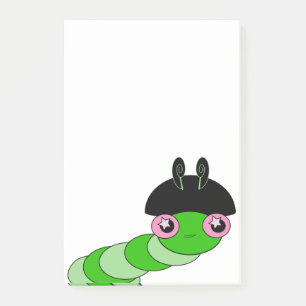 Bloco Post-it Lagarta Fofa