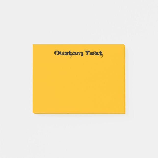 Bloco Post-it Laranja/amarelo (Frente)