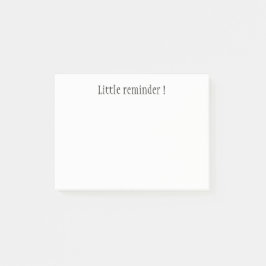 Bloco Post-it Lembrete Pequeno