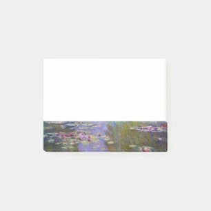 Bloco Post-it Lírios de água de Claude Monet