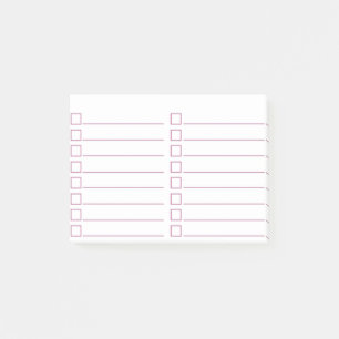 Bloco Post-it Listras