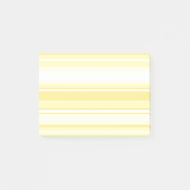 Bloco Post-it Listras de limão (Frente)