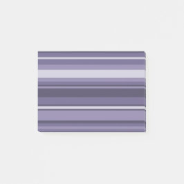 Bloco Post-it Listras roxas de Heather