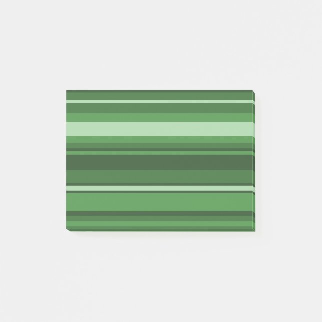 Bloco Post-it Listras verdes (Frente)