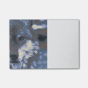 Bloco Post-it Lobo, azul