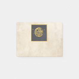 Bloco Post-it Lua e Estrelas - Dizendo Afetado