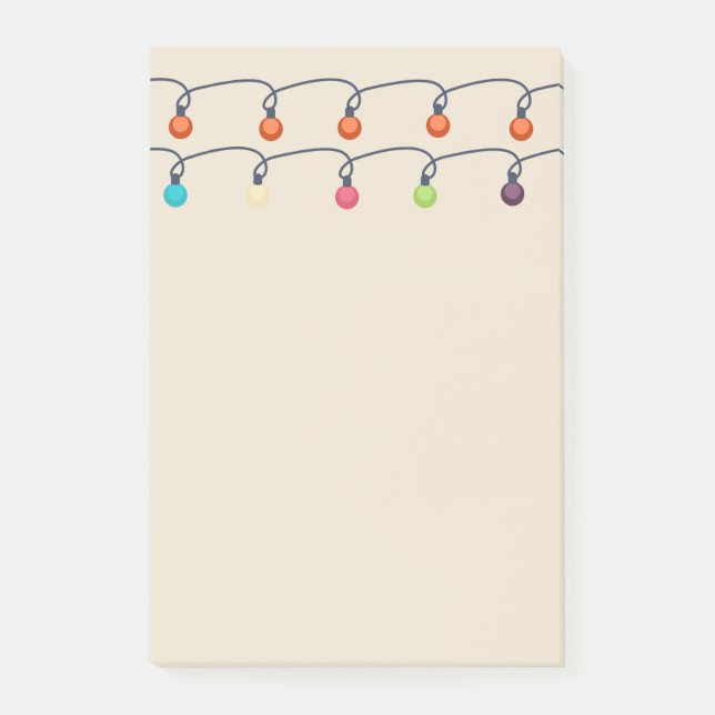 Bloco Post-it Luzes (Frente)