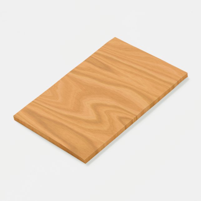 Bloco Post-it Madeira clara (Inclinado)