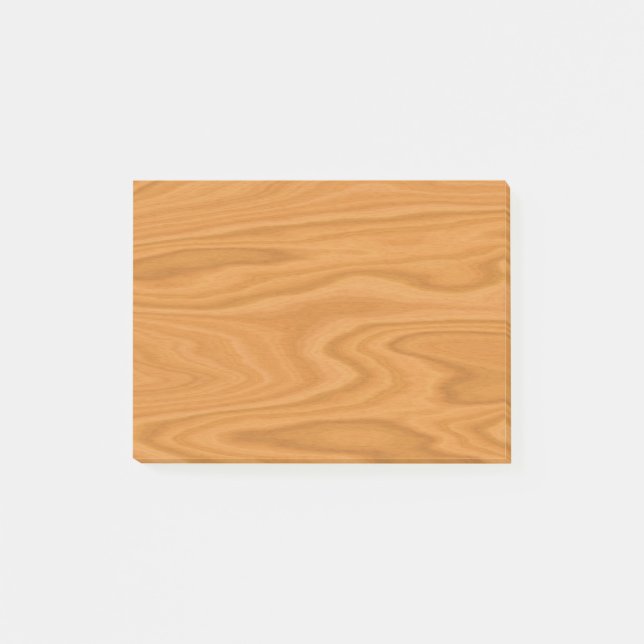 Bloco Post-it Madeira clara (Frente)