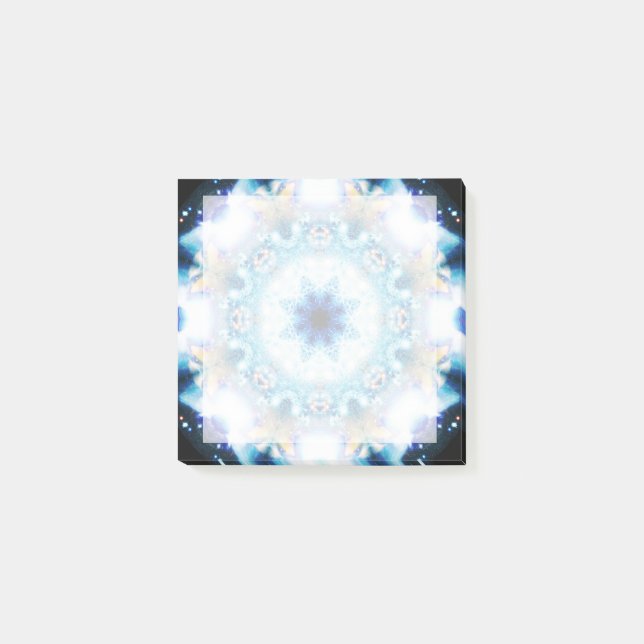 Bloco Post-it Mandala clara divina (Frente)