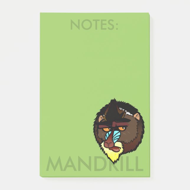 BLOCO POST-IT MANDRILL VERTICAL POSTE-IT NOTEPAD (Frente)