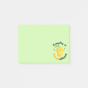 Bloco Post-it Mango Pun Positivo - Todos os dias é Mangonisigni