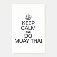 MANTENHA CALMA E MUAY THAI