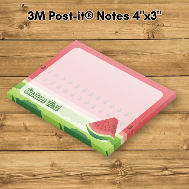 Bloco Post-it Melancia (Criador carregado)